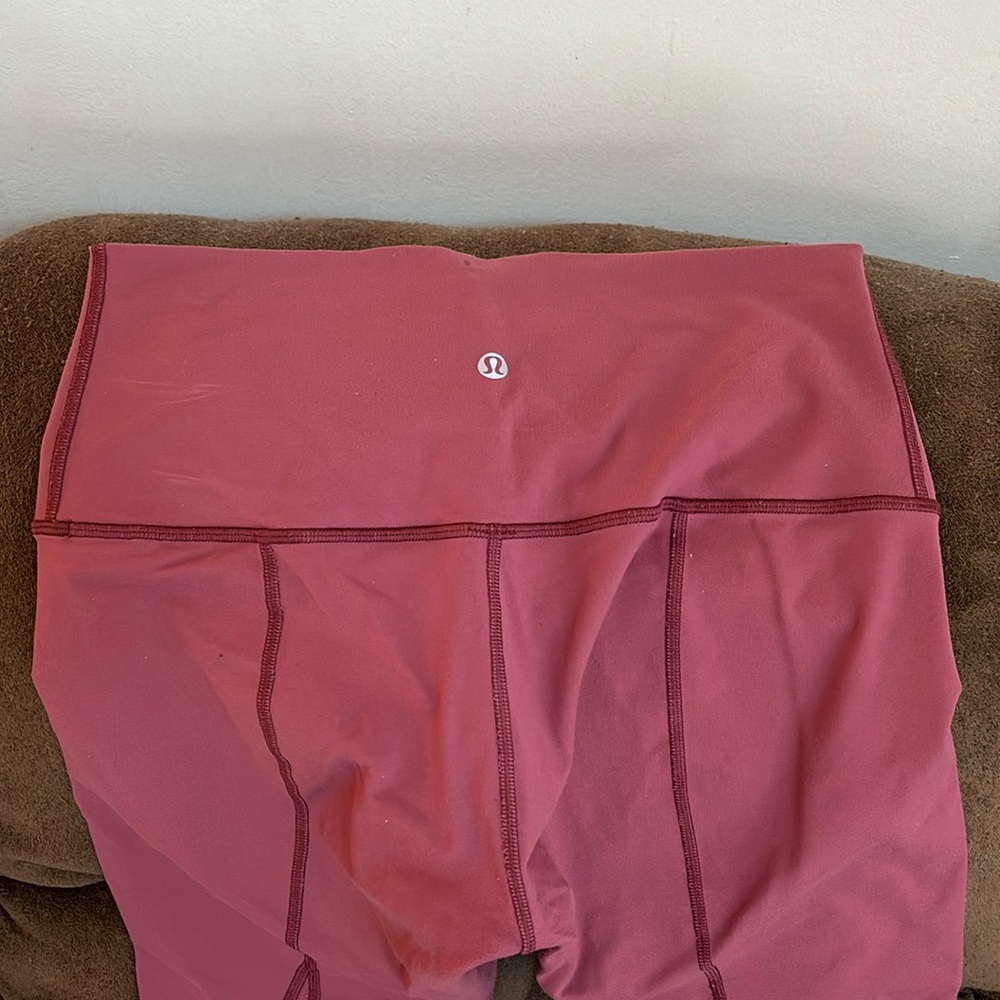 Lululemon Leggings - Size 8, Scalloped Bottoms